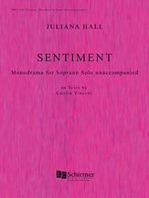 Sentiment Vocal Solo & Collections sheet music cover